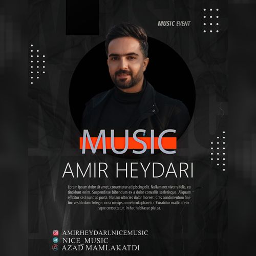 دانلود آهنگ امیر حیدری بنام آزاد مملکتدی
