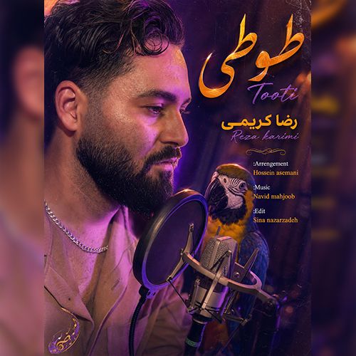 دانلود آهنگ رضا کریمی بنام طوطی